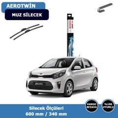 Kia Picanto Ön Silecek Süpürgesi (2017-2021)Bosch Aerotwin