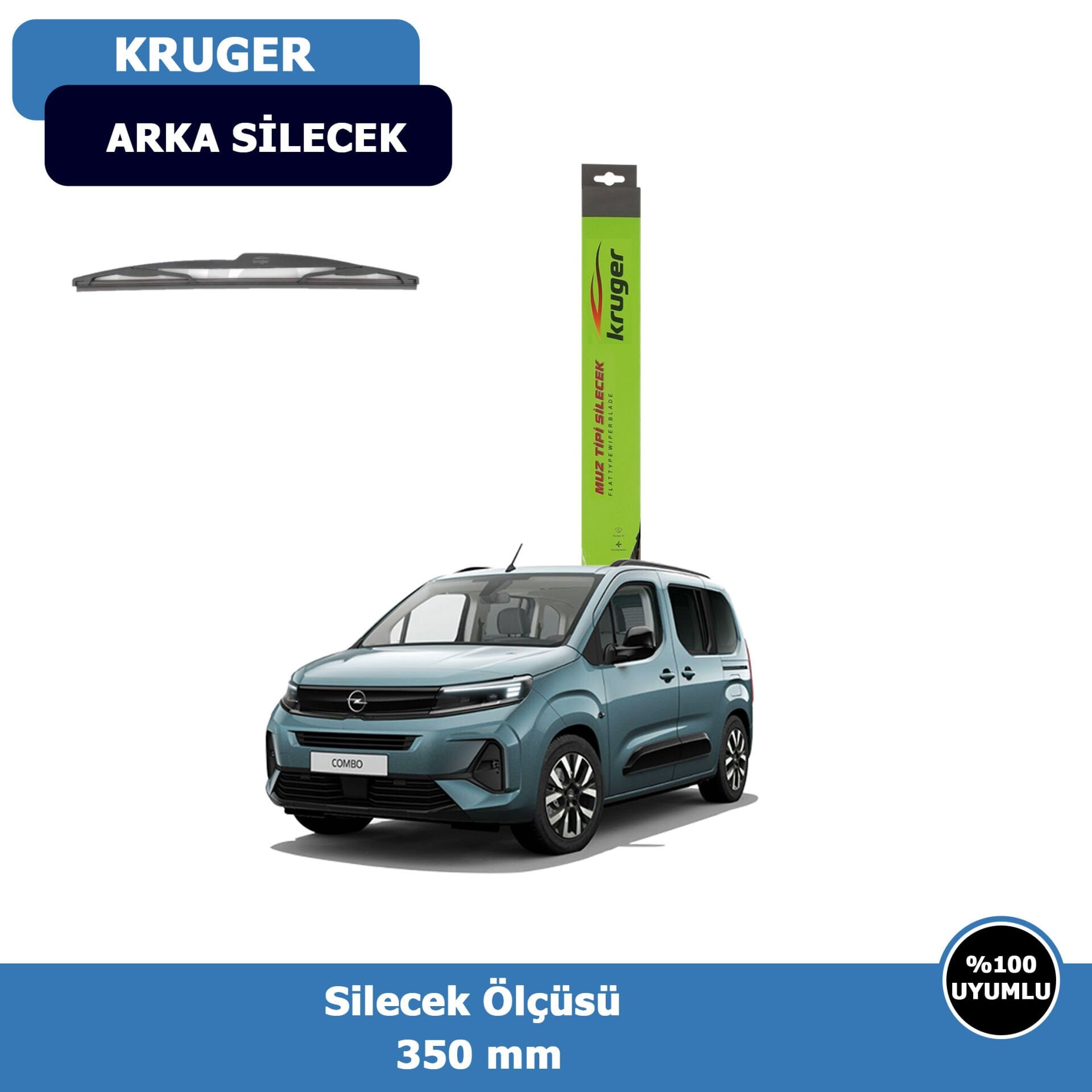 Opel Combo Arka Silecek Süpürgesi (2019-2025)Kruger