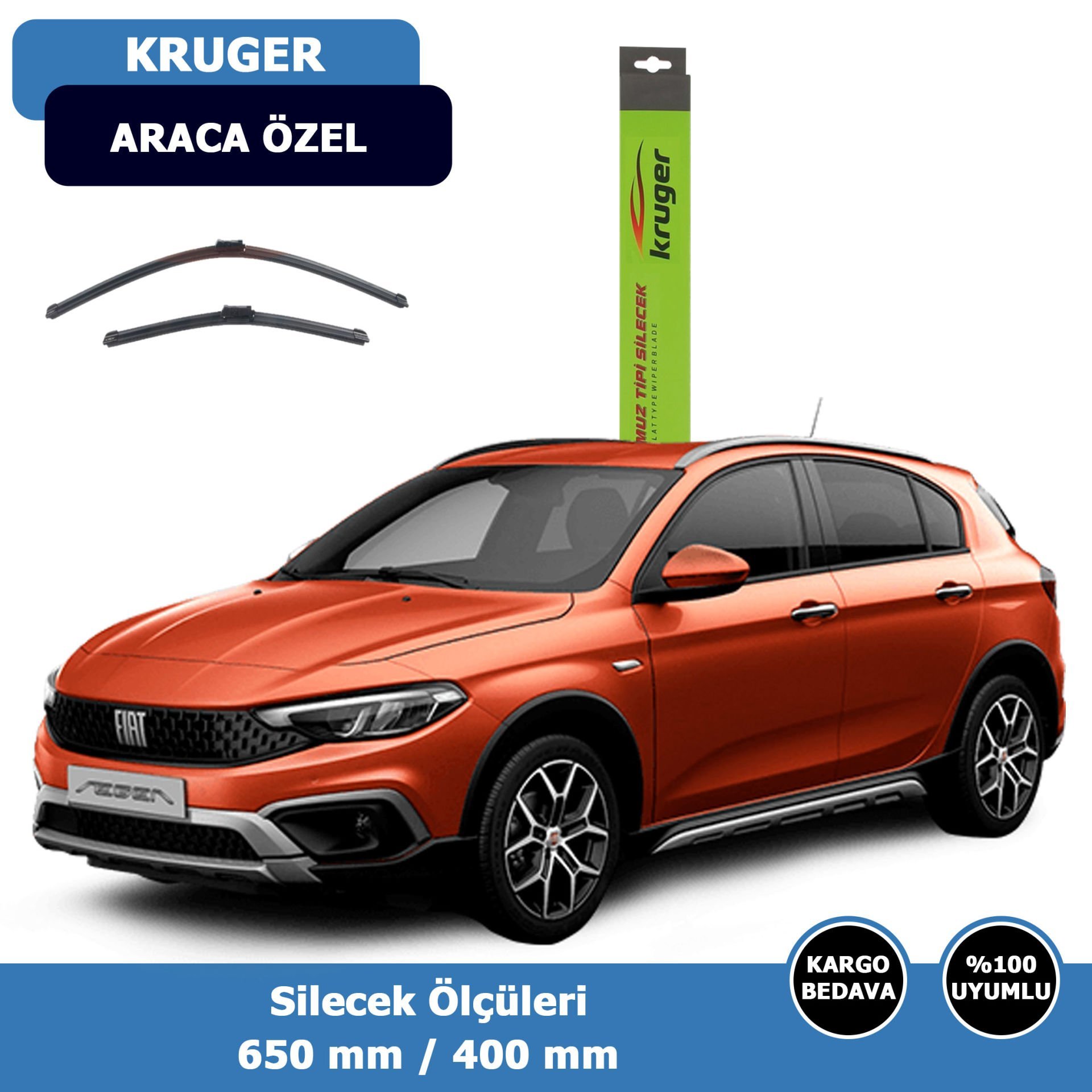 Fiat Egea Cross Ön Silecek Süpürgesi (2021-2023)Kruger