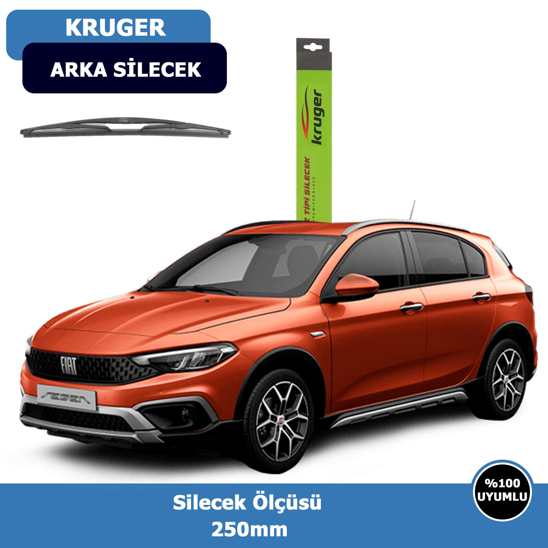 Fiat Egea Cross Arka Silecek Süpürgesi (2021-2023)Kruger