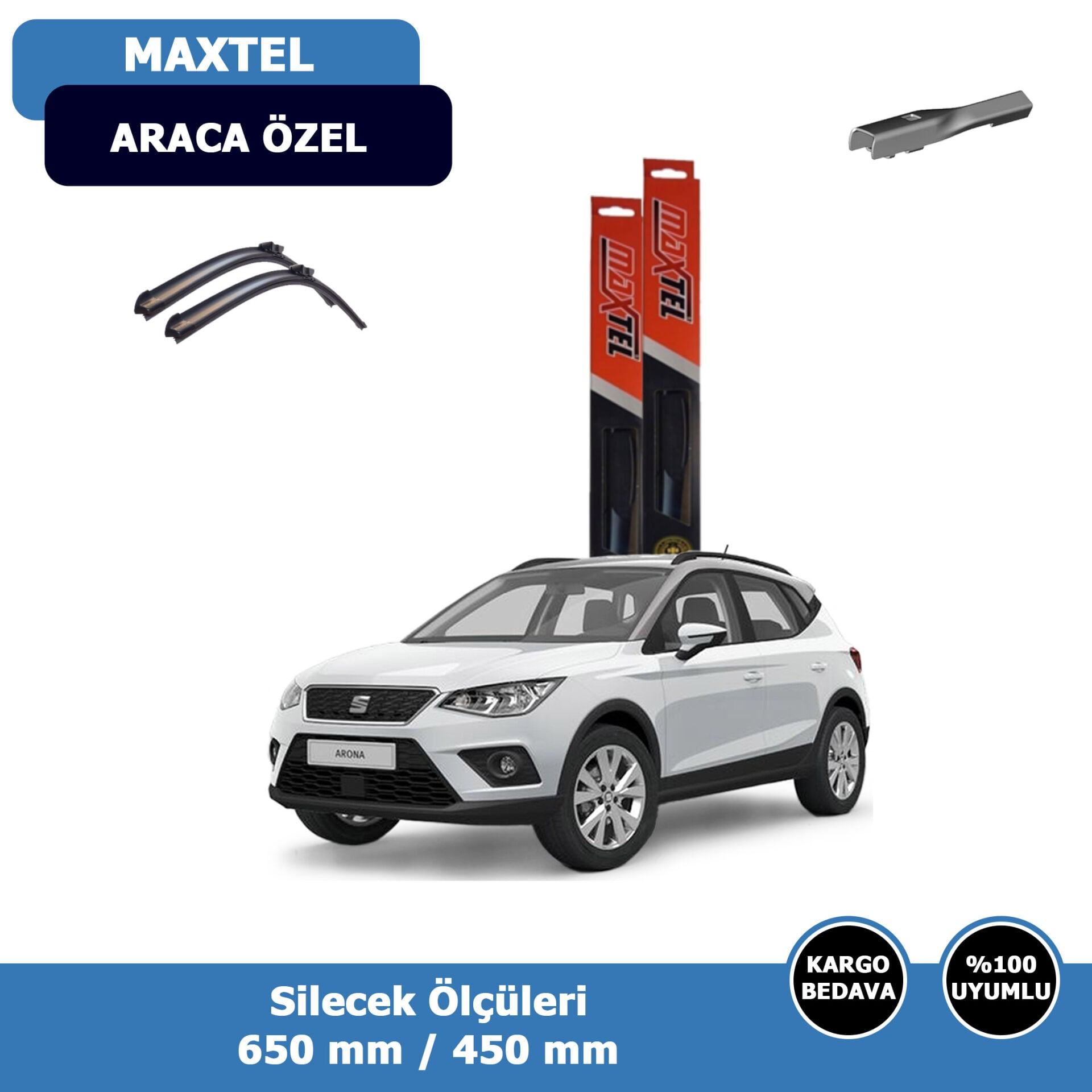 Seat Arona Ön Silecek Süpürgesi (2017-2025)Maxtel