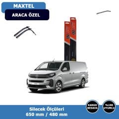 Opel Vivaro Ön Silecek Süpürgesi (2020-2025)Maxtel