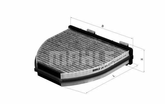 Mercedes C220 W204 2.2CDI Polen Filtresi 2007-2008 (125KW-170HP)Mahle