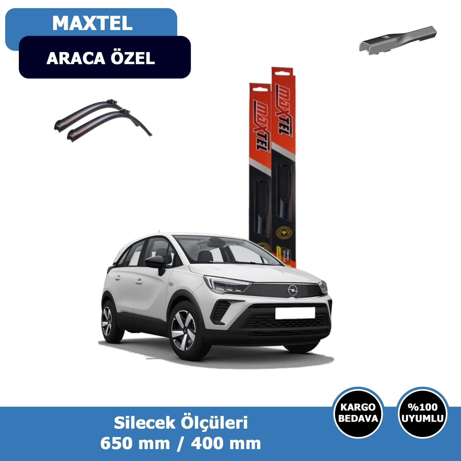 Opel Crossland Ön Silecek Süpürgesi (2021-2024)Maxtel