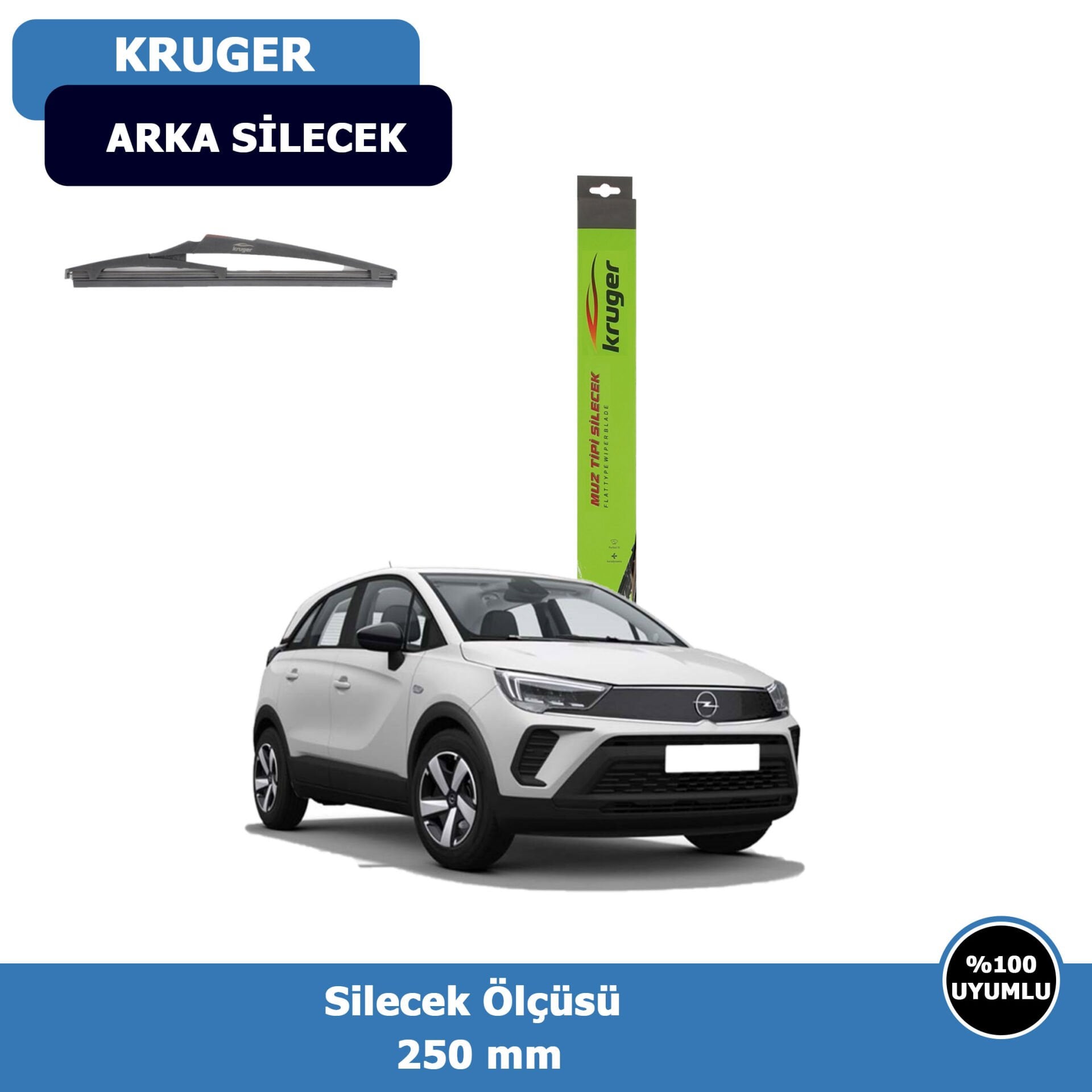 Opel Crossland Arka Silecek Süpürgesi (2021-2024)Kruger