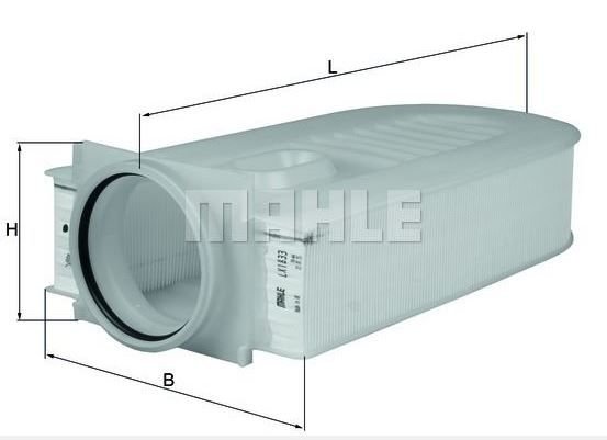 Mercedes C220 W204 2.2CDI Hava Filtresi 2008-2014 (125KW-170HP)Mahle