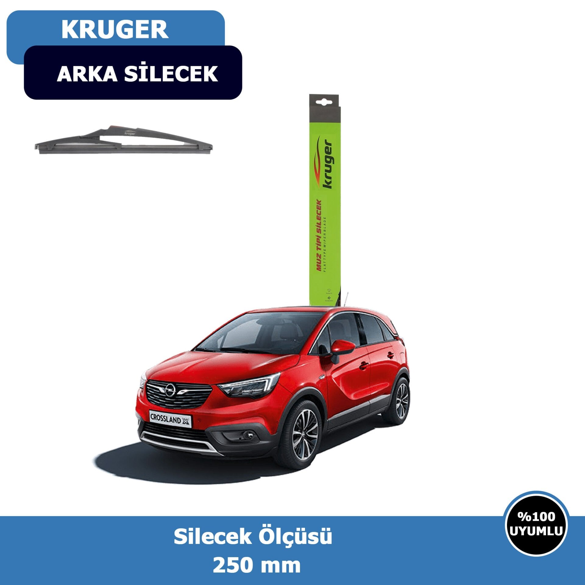 Opel Crossland X Arka Silecek Süpürgesi (2017-2020)Kruger