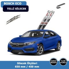 Honda Cıvıc FC5 Ön Silecek Süpürgesi (2017-2021)Bosch Eco