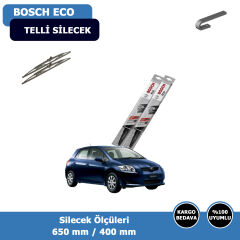 Toyota Auris Ön Silecek Süpürgesi (2007-2012)Bosch Eco
