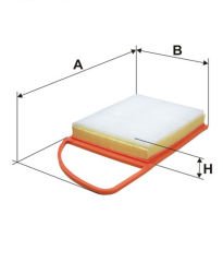 Peugeot 308 1.6HDI Hava Filtresi 2010-2014 (82KW-112HP)Filtron