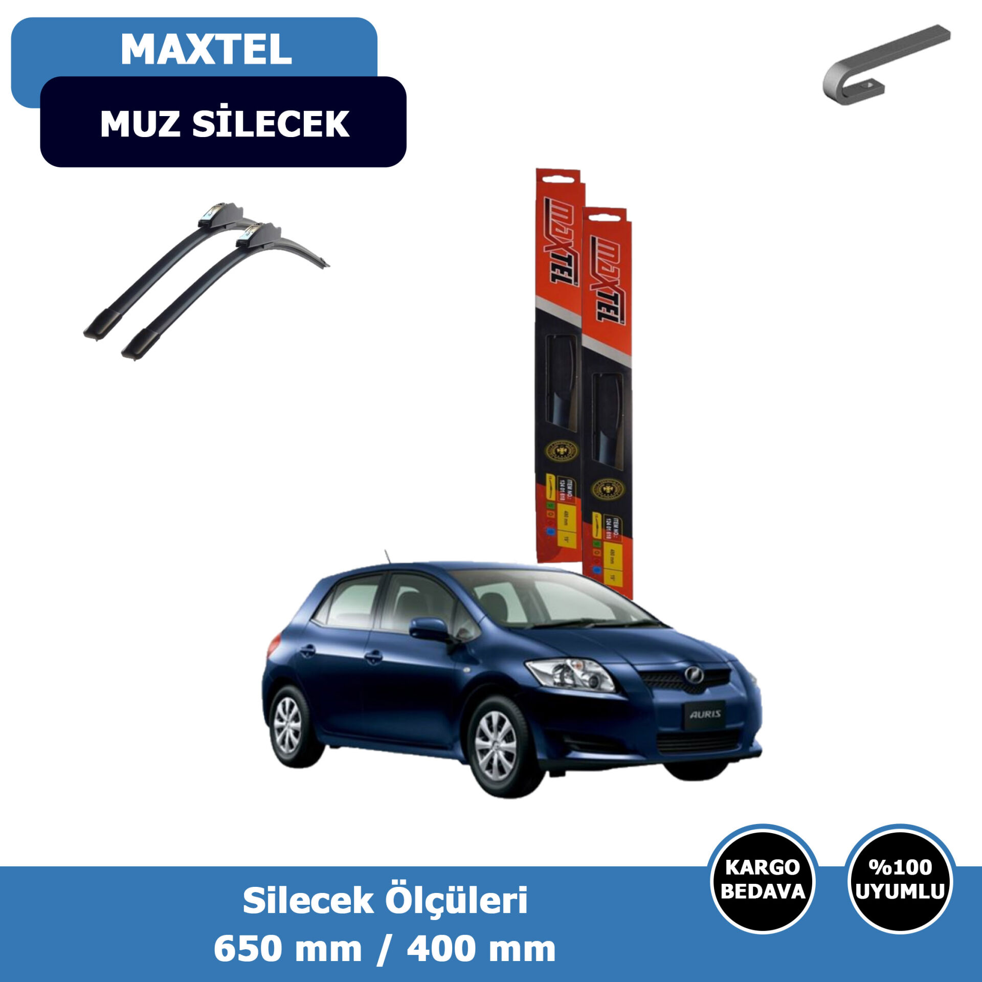 Toyota Auris Ön Silecek Süpürgesi (2007-2012)Maxtel