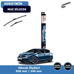Toyota Auris Ön Silecek Süpürgesi (2013-2019)Bosch Aerotwin