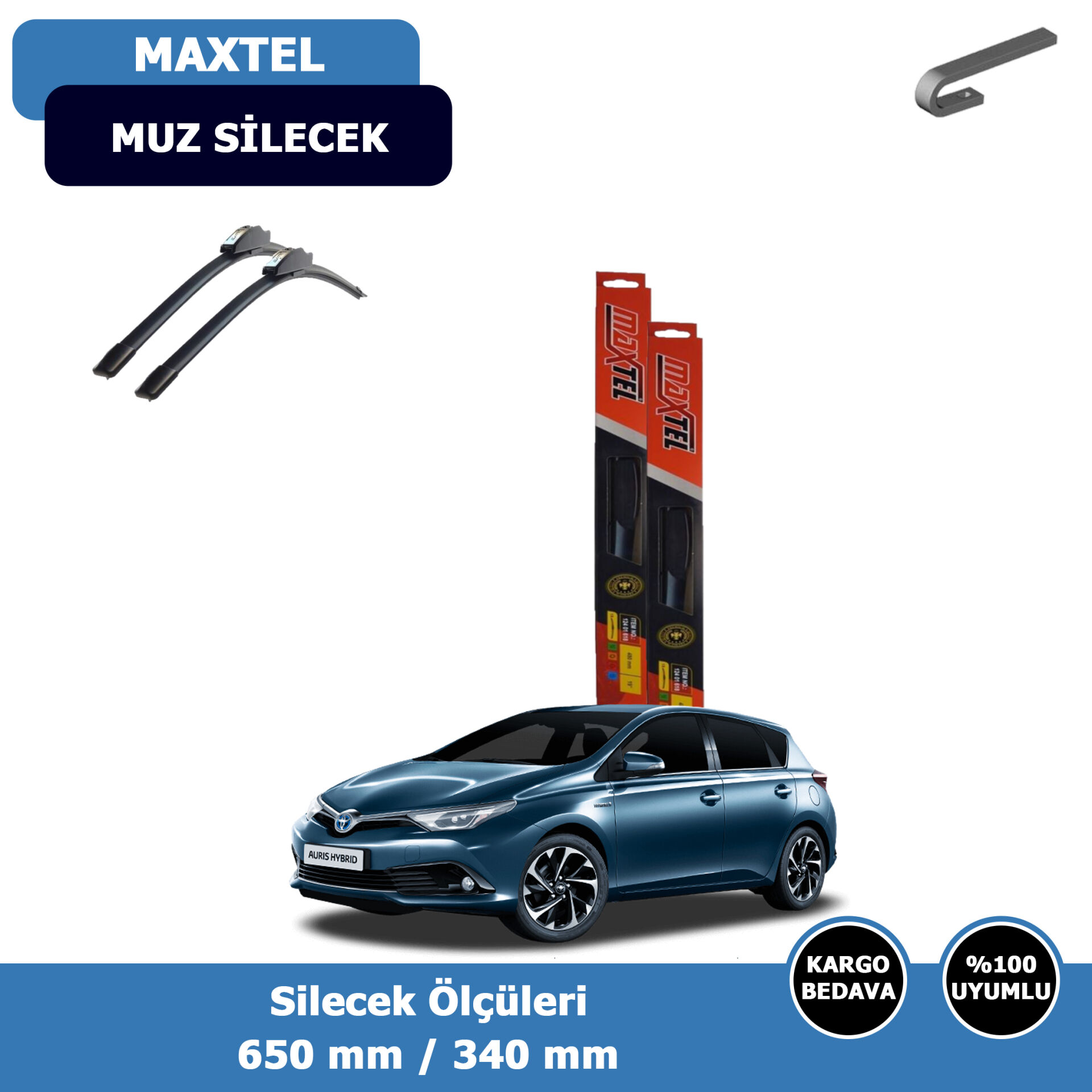Toyota Auris Ön Silecek Süpürgesi (2013-2019)Maxtel