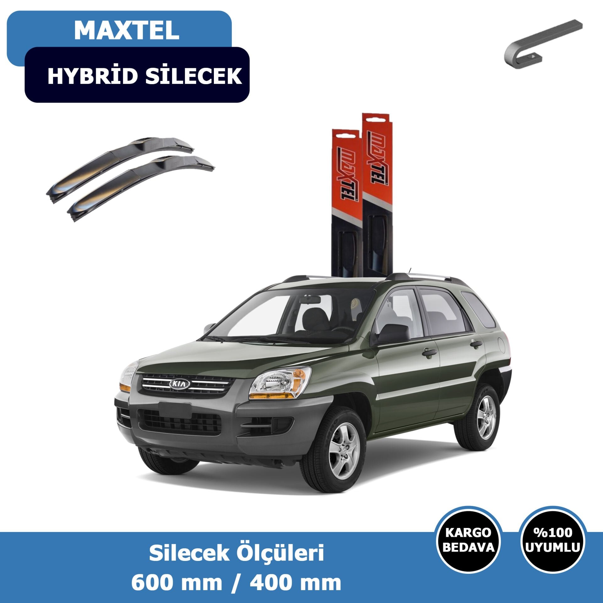 Kia Sportage Ön Silecek Süpürgesi Hybrid (2004-2010)Maxtel