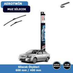 Toyota Avensis Ön Silecek Süpürgesi (2004-2008)Bosch Aerotwin