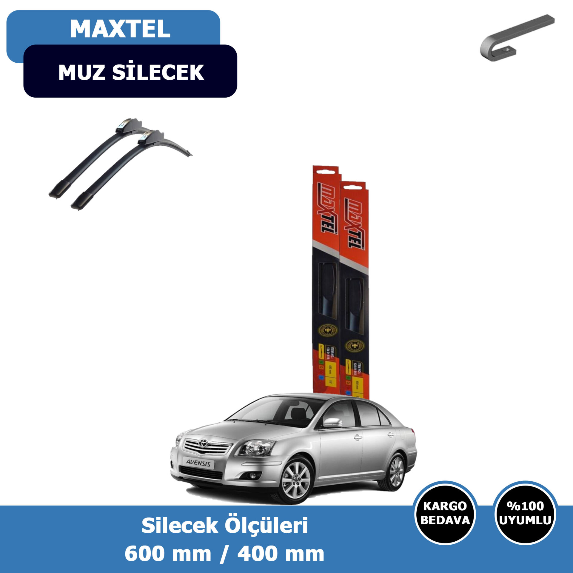 Toyota Avensis Ön Silecek Süpürgesi (2004-2008)Maxtel