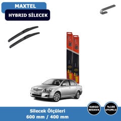 Toyota Avensis Ön Silecek Süpürgesi Hybrid (2004-2008)Maxtel
