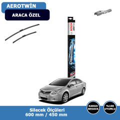 Toyota Avensis Ön Silecek Süpürgesi (2009-2018)Bosch Aerotwin