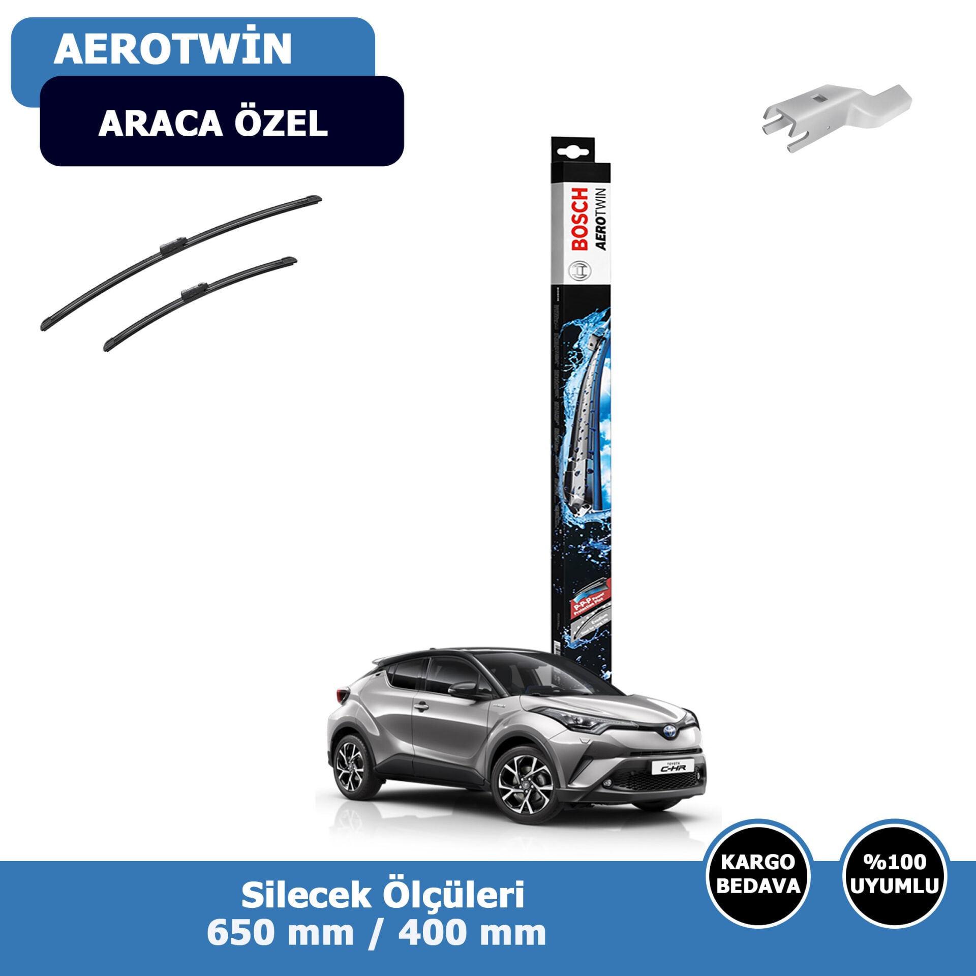 Toyota Chr Ön Silecek Süpürgesi (2016-2023)Bosch Aerotwin