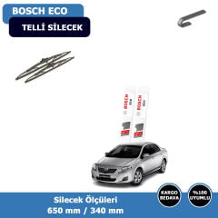 Toyota Corolla Ön Silecek Süpürgesi (2007-2013)Bosch Eco