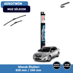 Toyota Corolla Ön Silecek Süpürgesi (2007-2013)Bosch Aerotwin