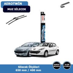 Peugeot 206 / 206+ Ön Silecek Süpürgesi (2000-2014)Bosch Aerotwin