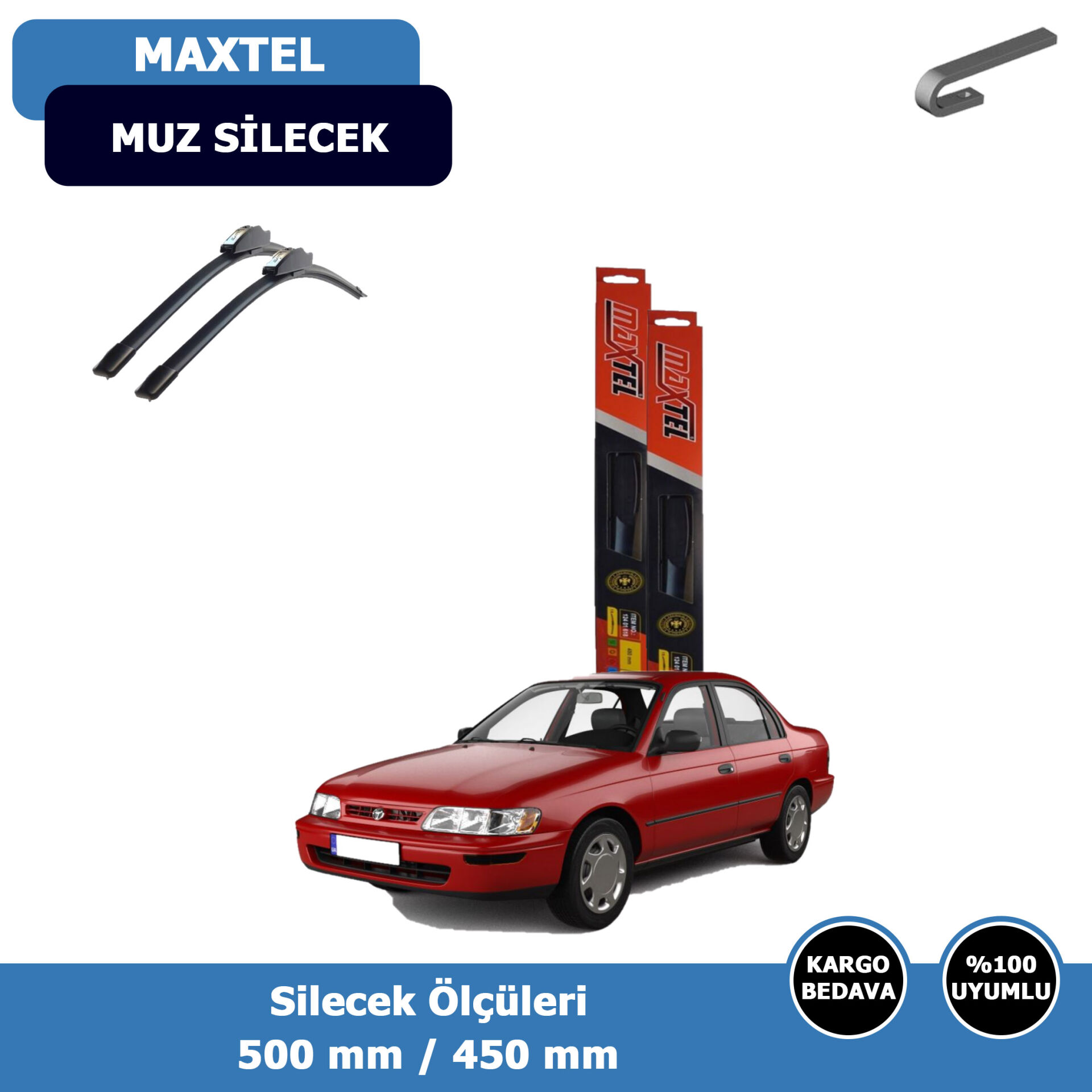 Toyota Corolla Ön Silecek Süpürgesi (1992-2001)Maxtel