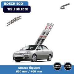 Toyota Corolla Ön Silecek Süpürgesi (2002-2006)Bosch Eco