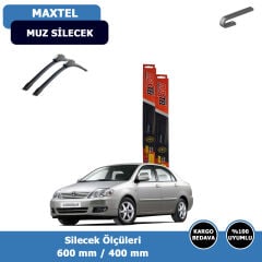 Toyota Corolla Ön Silecek Süpürgesi (2002-2006)Maxtel