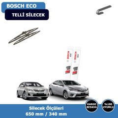 Toyota Corolla Ön Silecek Süpürgesi (2013-2018)Bosch Eco