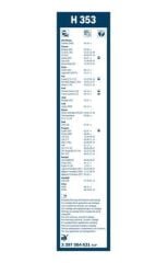 Peugeot 206 / 206+ Arka Silecek Süpürgesi (2000-2012)Bosch Rear