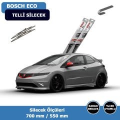 Honda Cıvıc Hatchback Ön Silecek Süpürgesi (2006-2011)Bosch