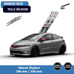 Honda Cıvıc Hatchback Ön Silecek Süpürgesi (2006-2011)Bosch Eco