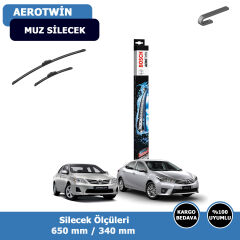 Toyota Corolla Ön Silecek Süpürgesi (2013-2018)Bosch Aerotwin