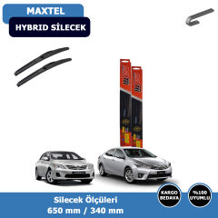 Toyota Corolla Ön Silecek Süpürgesi Hybrid (2013-2018)Maxtel