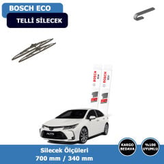 Toyota Corolla Ön Silecek Süpürgesi (2019-2025)Bosch Eco
