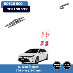 Toyota Corolla Ön Silecek Süpürgesi (2019-2025)Bosch Eco