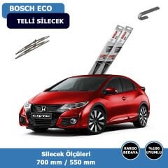 Honda Cıvıc Hatchback Ön Silecek Süpürgesi (2012-2015)Bosch Eco