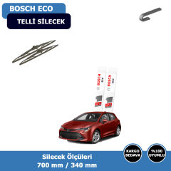 Toyota Corolla HB Ön Silecek Süpürgesi (2020-2025)Bosch Eco