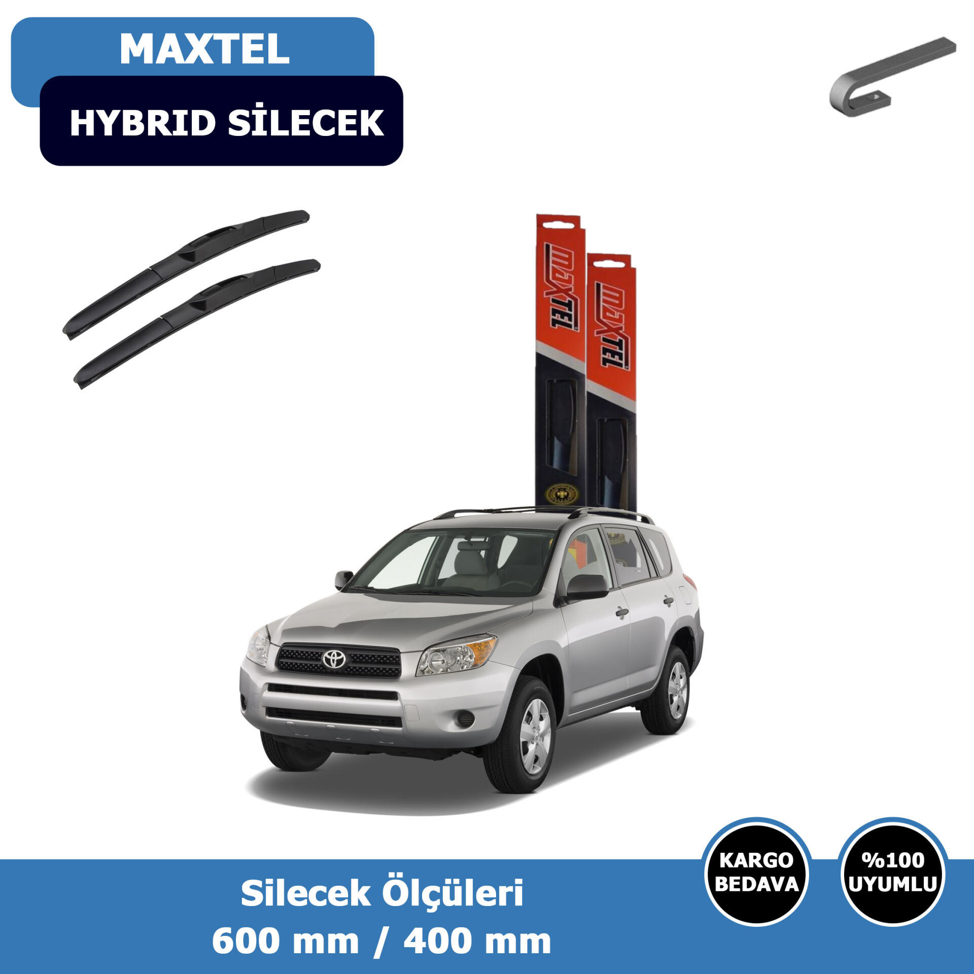 Toyota Rav4 Ön Silecek Süpürgesi Hybrid (2005-2013)Maxtel