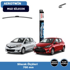 Toyota Yaris Ön Silecek Süpürgesi (2012-2019)Bosch Aerotwin