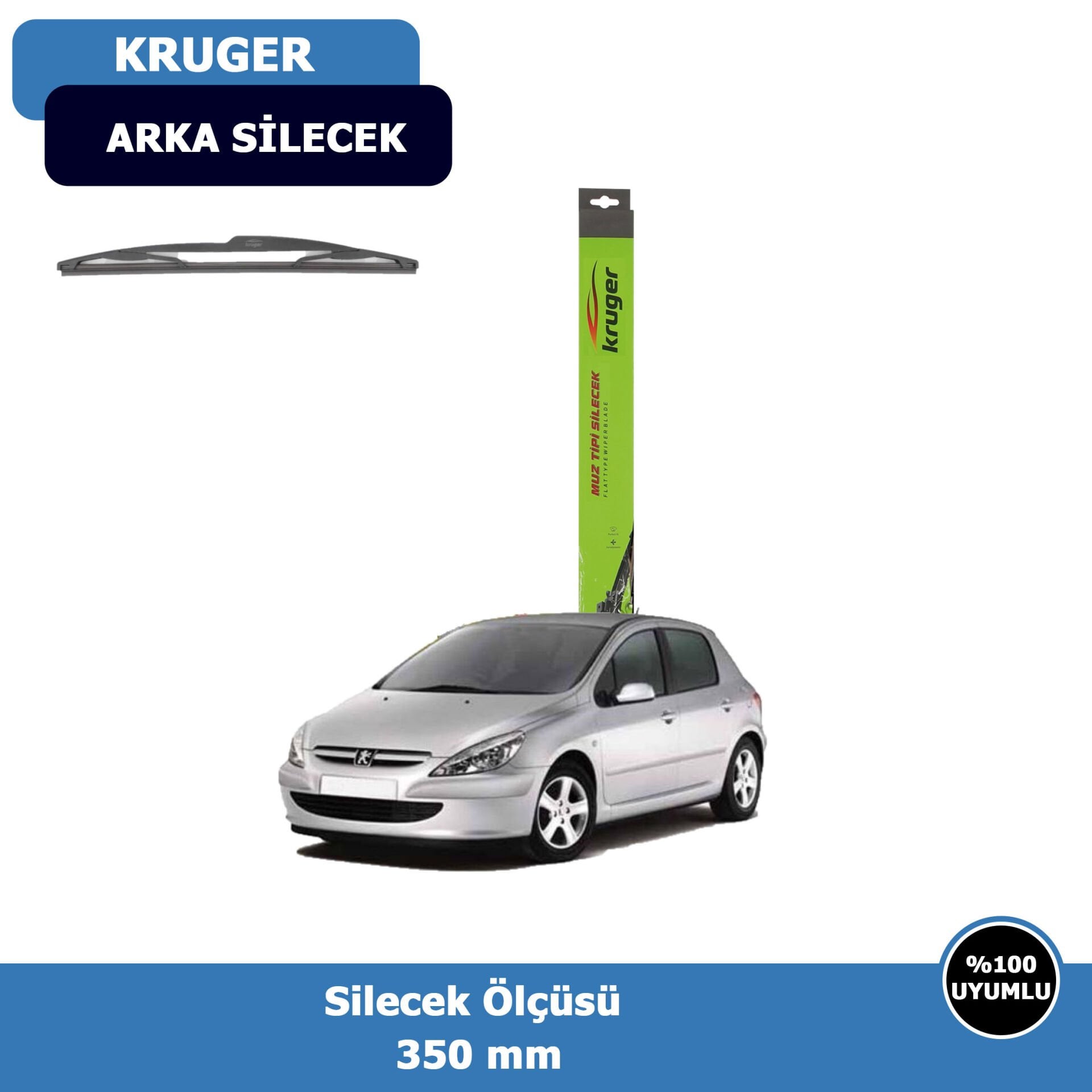 Peugeot 307 Arka Silecek Süpürgesi (2001-2004)Kruger