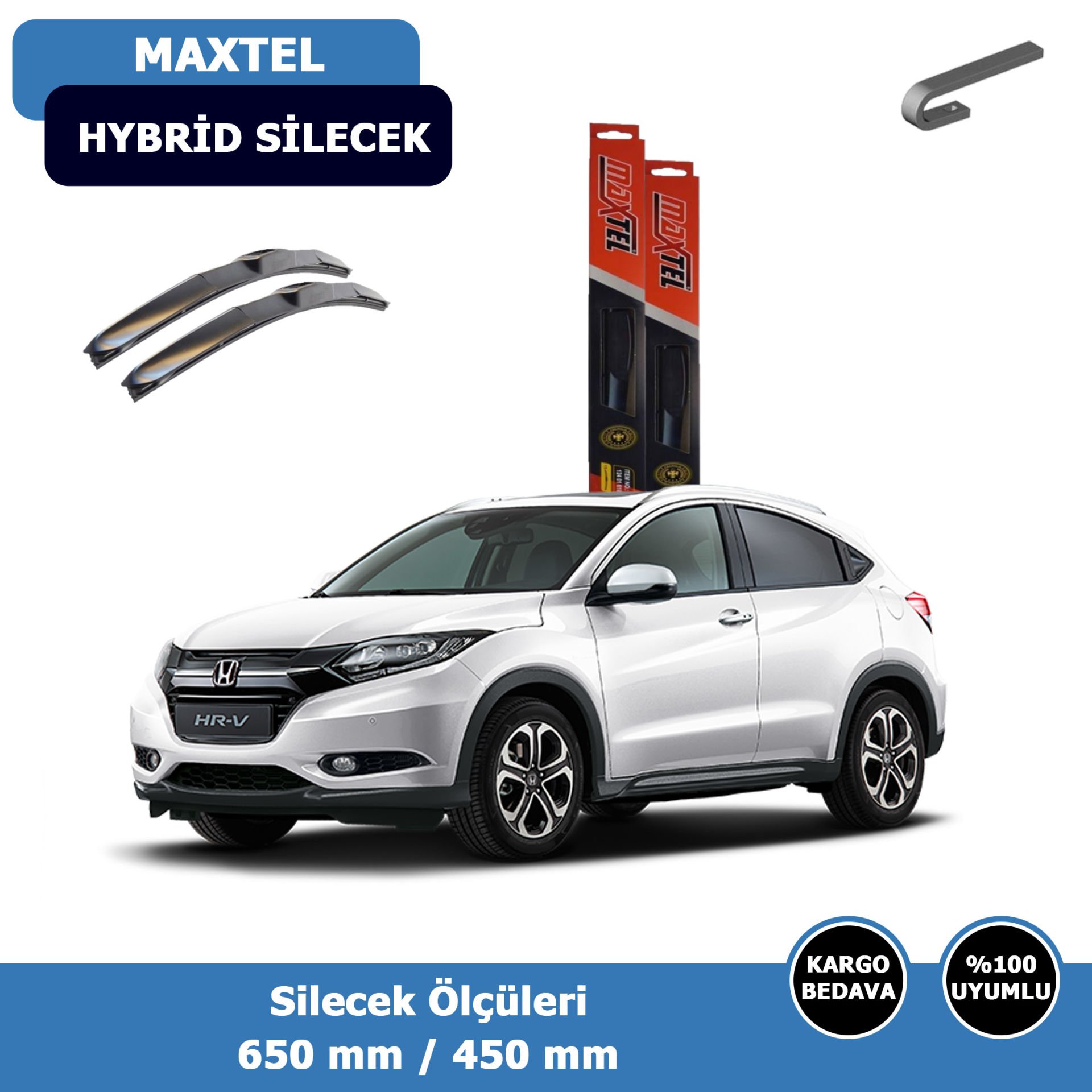Honda HR-V Ön Silecek Süpürgesi Hybrid (2015-2020) Maxtel