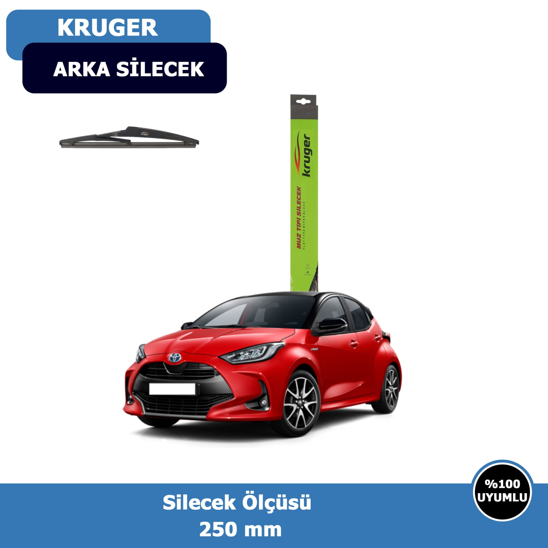 Toyota Yaris Arka Silecek Süpürgesi (2020-2024)Kruger