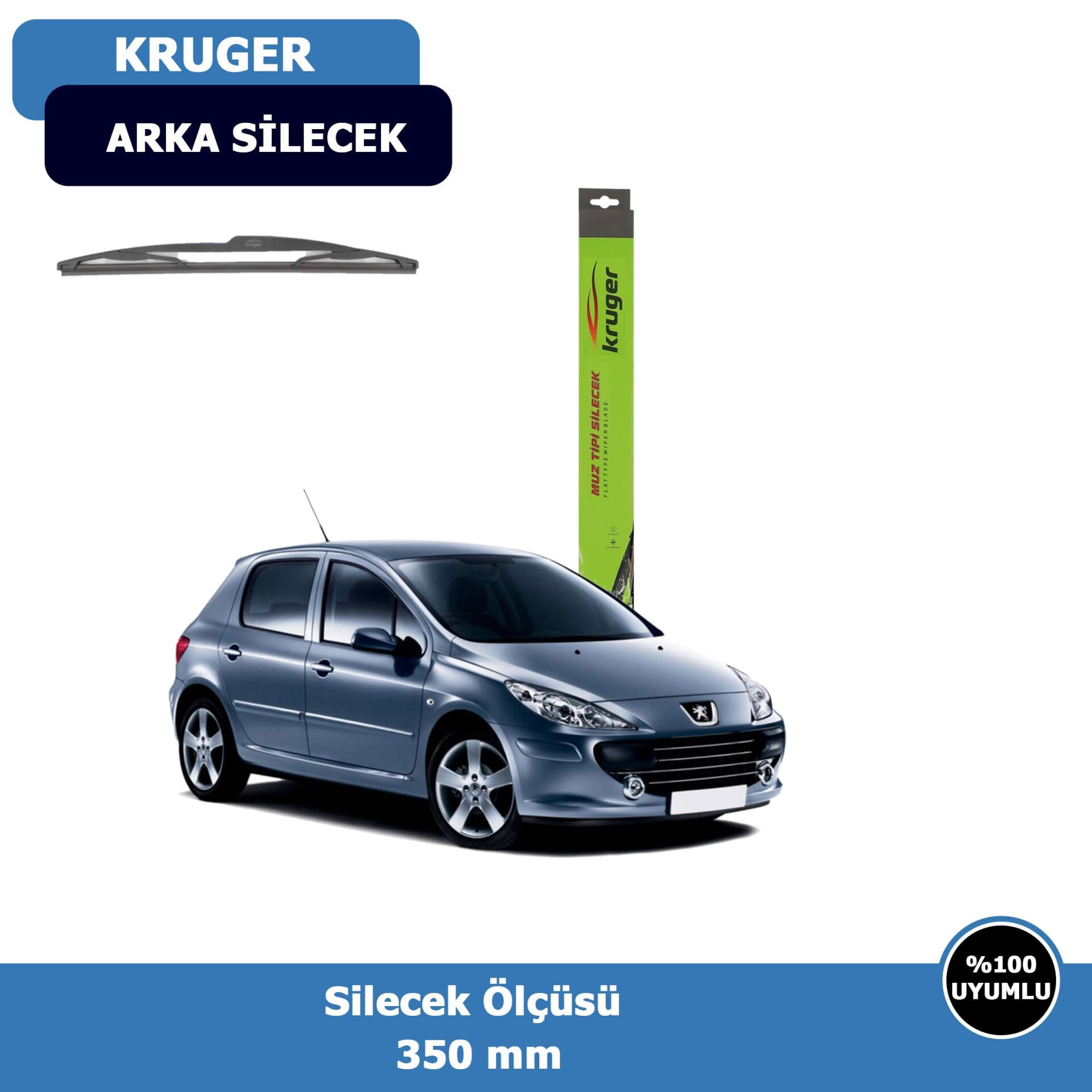 Peugeot 307 Arka Silecek Süpürgesi (2005-2008)Kruger