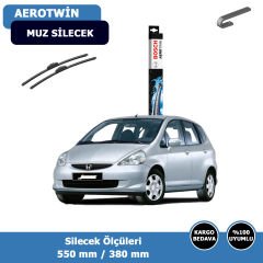 Honda Jazz Ön Silecek Süpürgesi (2002-2008)Bosch Aerotwin