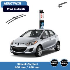 Mazda 2 Ön Silecek Süpürgesi (2008-2012)Bosch Aerotwin