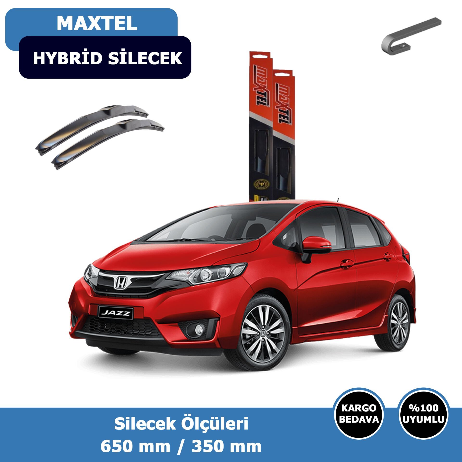 Honda Jazz Ön Silecek Süpürgesi Hybrid (2016-2022) Maxtel