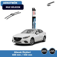 Mazda 3 Sedan Ön Silecek Süpürgesi (2014-2016)Bosch Aerotwin