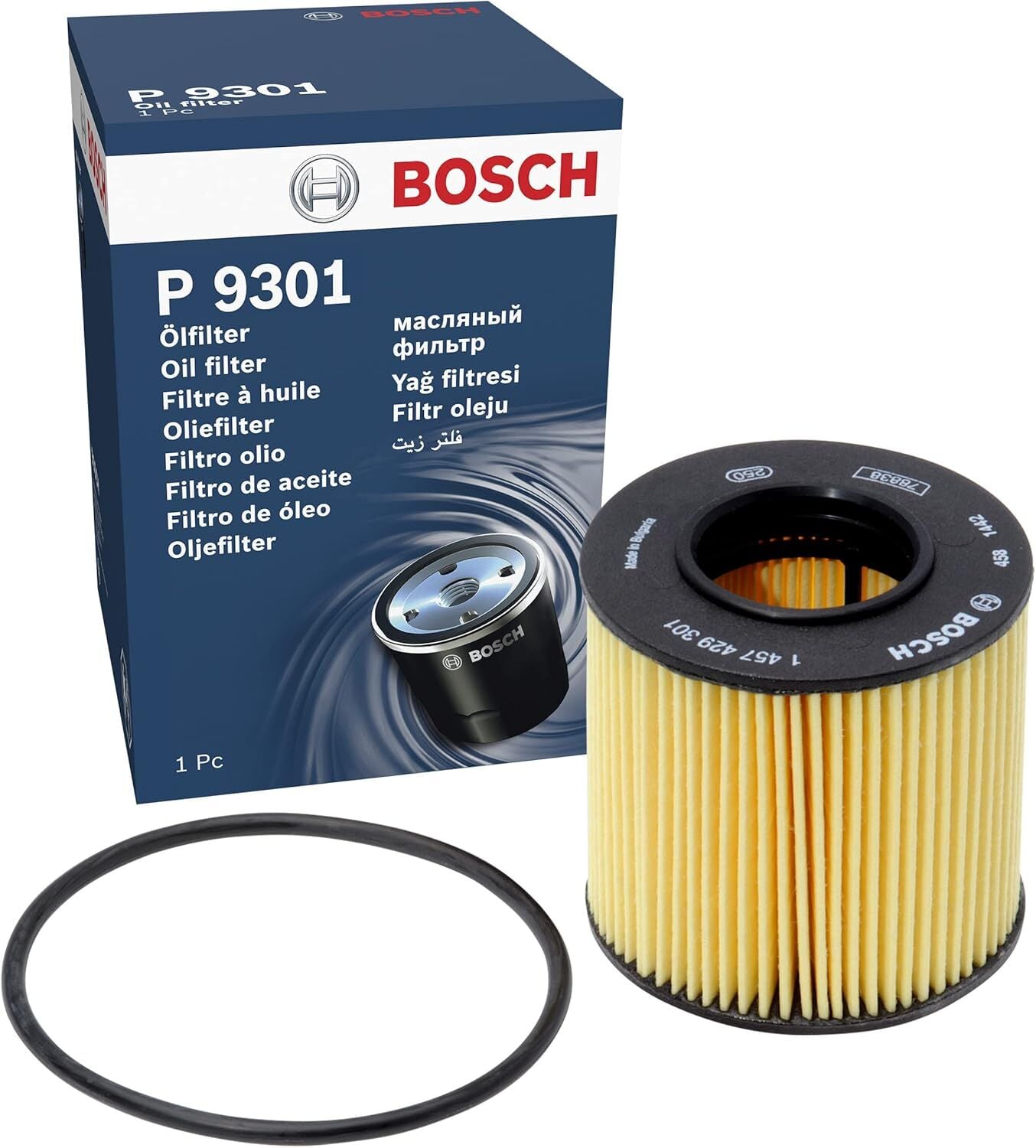 Skoda Octavia II 1.6 FSI Yağ Filtresi 2004-2008 (85KW-115HP)Bosch